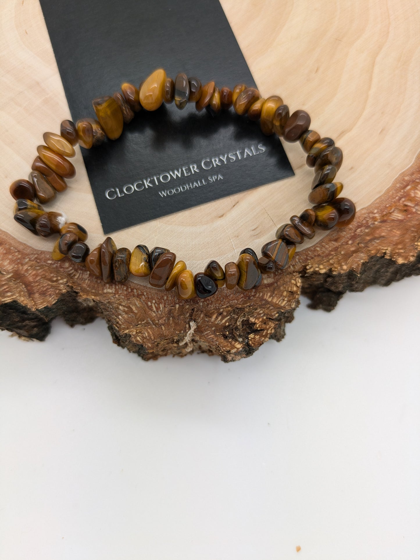 Tigers Eye Chip Bracelet