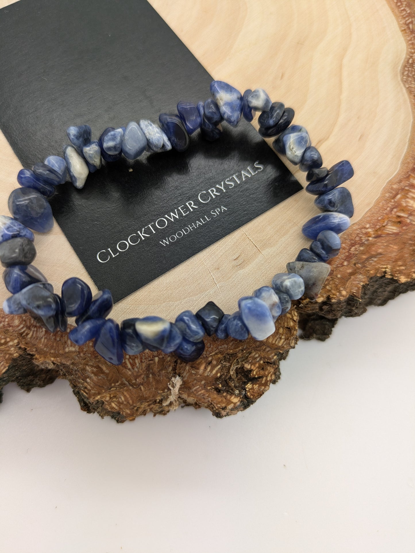 Sodalite Chip Bracelet