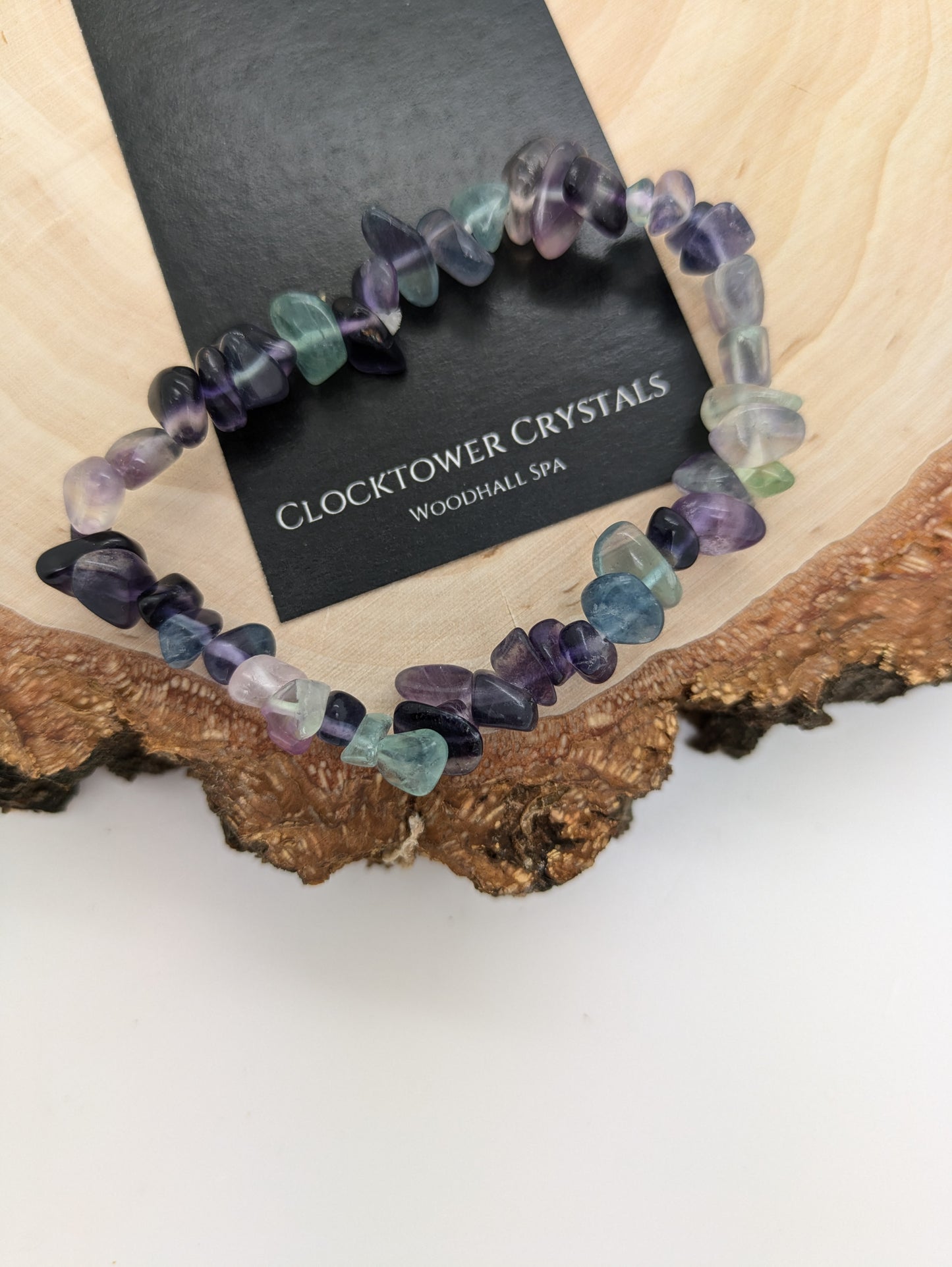 Fluorite Chip Bracelet