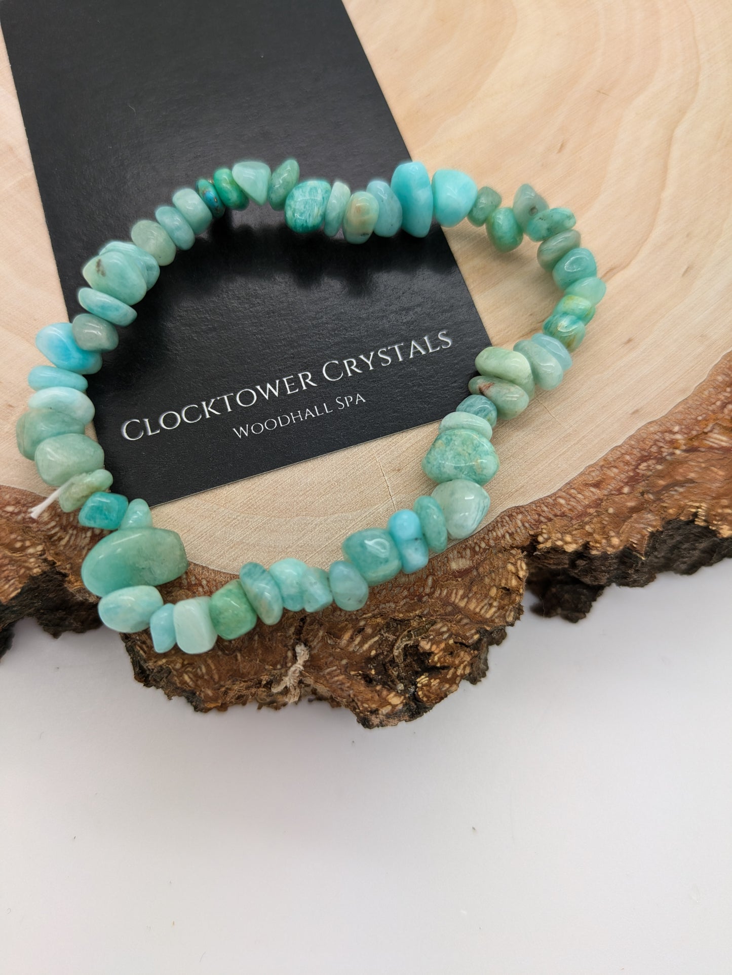 Amazonite Chip Bracelet